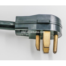 NEMA 14-50 P 4pin 8AWGx2C + 10AWGx2C dessecador SRDT plug cabos de alimentação eua